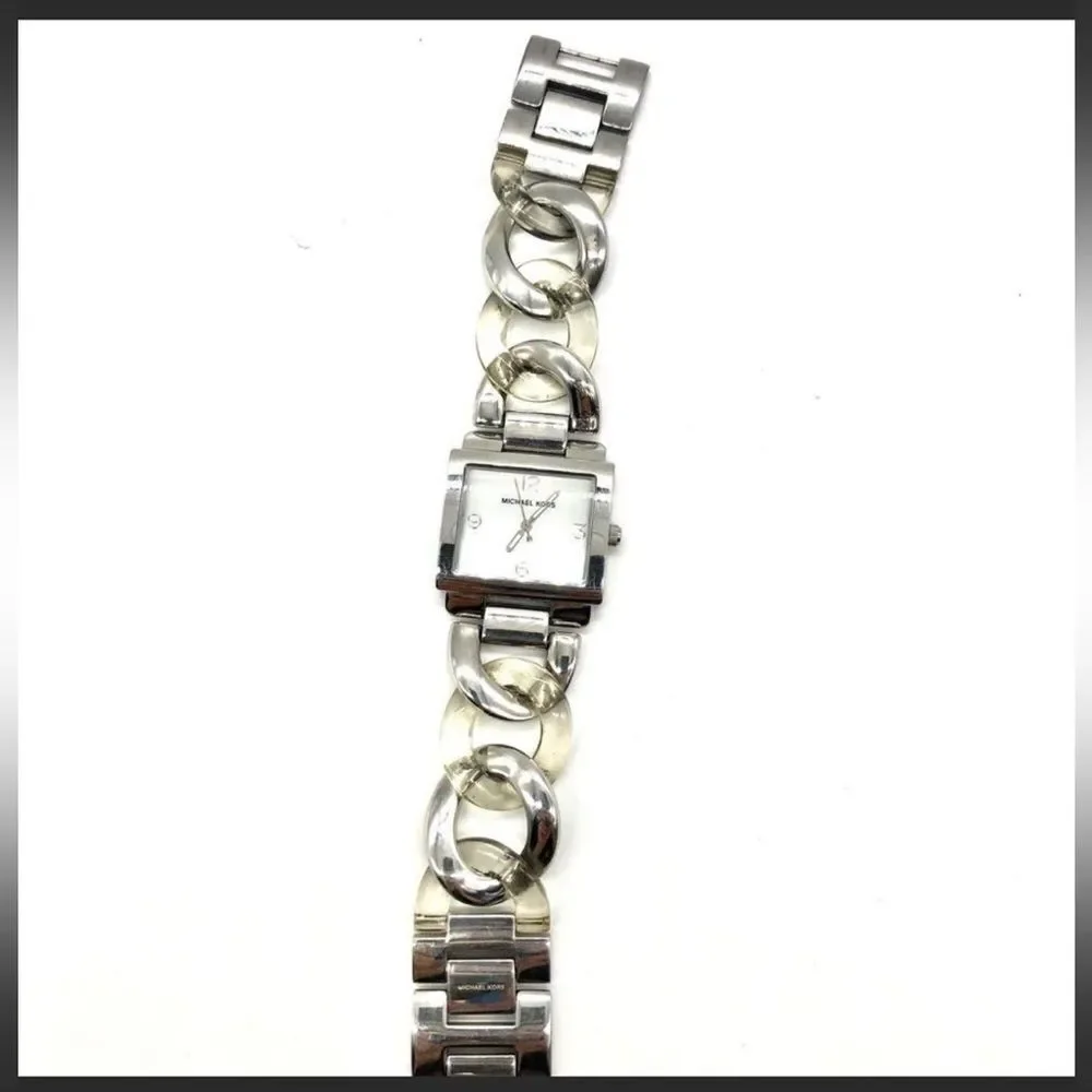 Michael Kors Silver Linked Watch